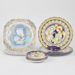 1681 6037 CHRISTMAS PLATES